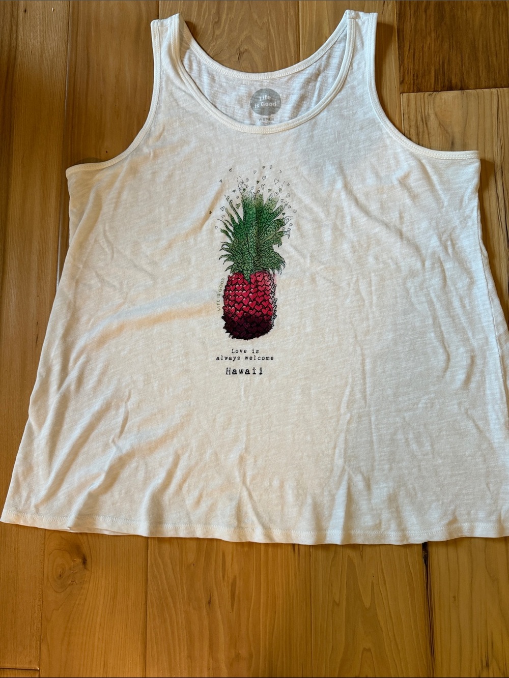 Life is good tank top